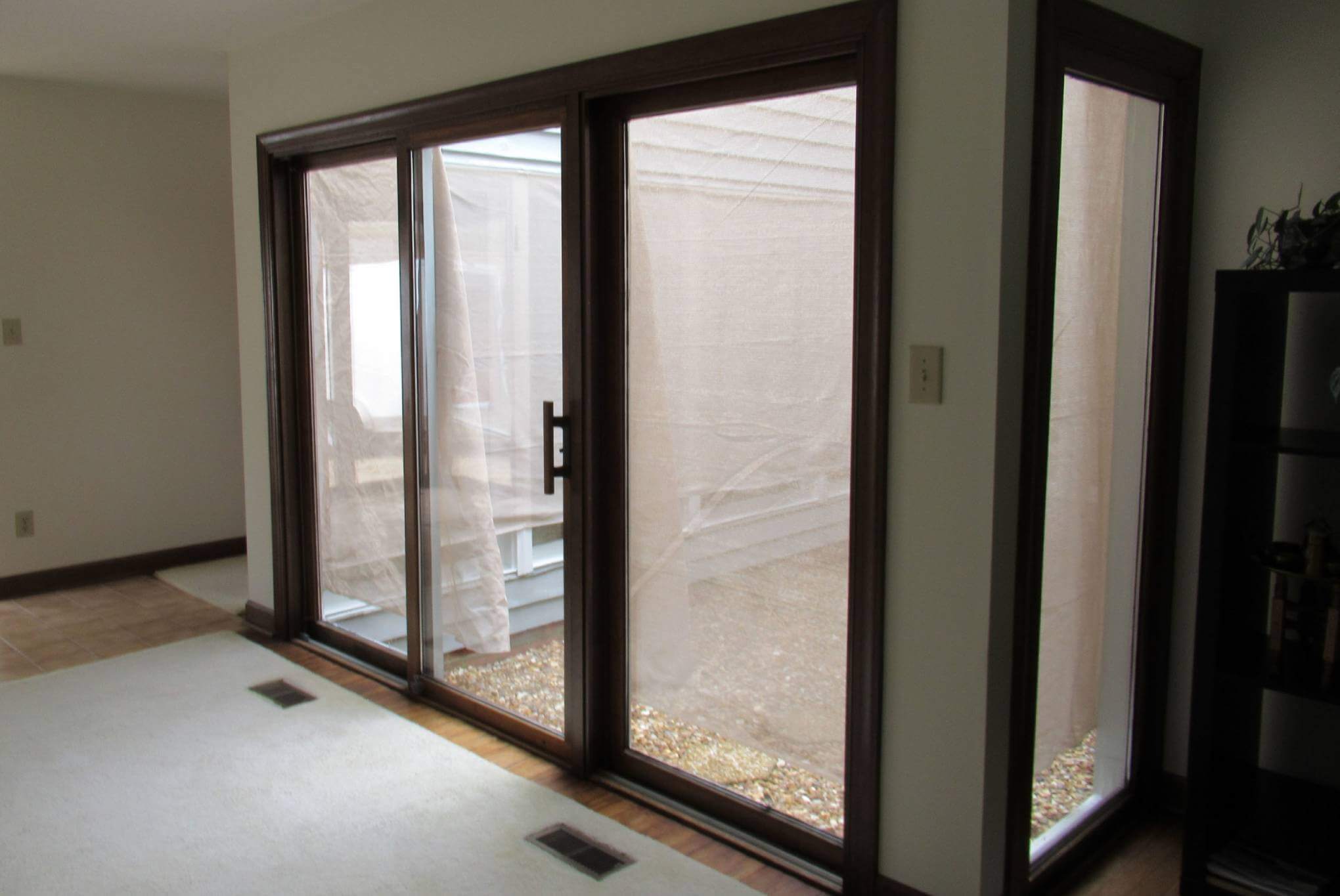 Before Glass Door Replacement VA